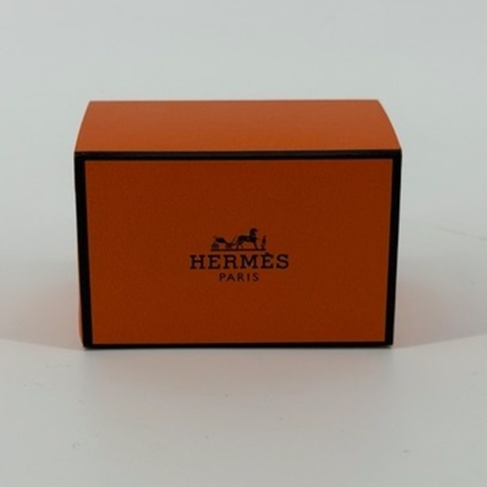 Hermes Paris Small Orange Jewelry Gift Box Sliding Drawer 2.5x1.5x1.5 Inch